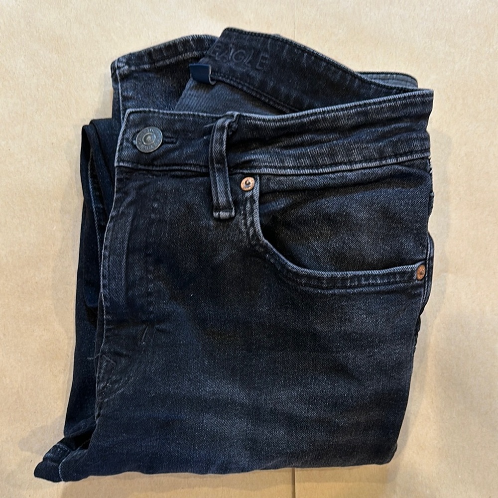 American Eagle Black Denim Jeans